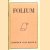 Folium. Librorum vitae deditum - Jaargang II - 1952 - nummer 3/4 door H.L. Gumbert
