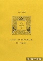 Luidt de noodklok te vroeg?