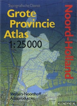 Grote provincie atlas Noord-Holland 1
