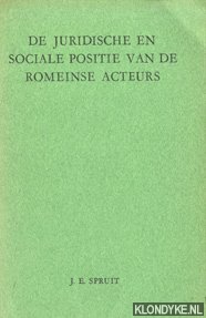 De juridische en sociale positie van de Romeinse acteurs