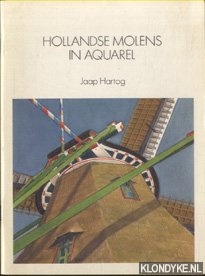Hollandse molens in aquarel