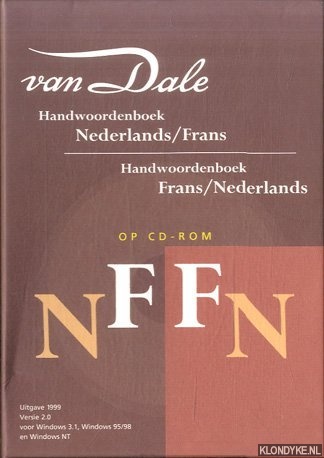 Van Dale handwoordenboek Nederlands-Frans & Frans-Nederlands op CD-ROM