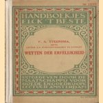 Wetten der erfelijkheid
F.A. Steensma
€ 5,00 Wetten der erfelijkheid
F.A. Steensma
€ 5,00