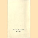 Herdenking 15 augustus 2003
Yvonne Keuls
€ 5,00