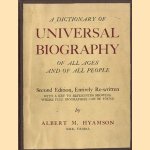 A Dictionary of Universal Biography of All Ages and of All Peoples
Albert M. Hyamson
€ 22,50 A Dictionary of Universal Biography of All Ages and of All Peoples
Albert M. Hyamson
€ 22,50