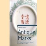 Need to know? Antique Marks. An indispensable guide to identifying and interpreting your antiques
Simon Adams
€ 6,00