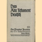 Das Alte testament Deutsch 20. Der Prophet Jeremia kap. 1-25, 13 door Artur Weiser
