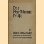 Das Neue testament Deutsch 12. Namen- und Sachweiser
Gotthold Holzhen
€ 5,00
