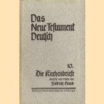 Das Neue testament Deutsch 10. Die Kirchenbriefe
Friedrich Hauck
€ 5,00