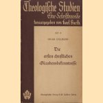 Die ersten christlichen Glaubensbekentnisse
Oscar Cullmann
€ 5,00