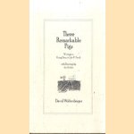 Three remarkable pigs door David Wolfersberger
