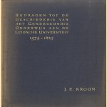 Bijdragen tot de geschiedenis vahet geneeskundig onderwijs aan de Leidsche Universiteit 1575 - 1625. Proefschrift
Just Emile Kroon
€ 11,00