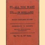 How to get all you want when travelling in Holland. Hugo's simplified system. Indispensable to tourists. Imitated pronunciation throughout
Hugo's Language Institute
€ 5,00