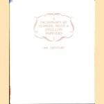 A Dictionary of Flower, Fruit & Still-Life Painters. Vol. II: 18th century door Sydney H. Paviere