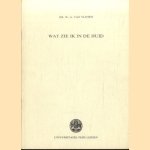 Wat zie ik in de huid. Rede
Dr. W.A. van Vloten
€ 7,50