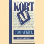 Kort Af. 7500 afkrt. van A.A.W. tot Z.IJ.P.
Yvonne Kloosterman
€ 5,00 Kort Af. 7500 afkrt. van A.A.W. tot Z.IJ.P.
Yvonne Kloosterman
€ 5,00