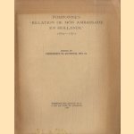Pomponne's "relation de mon ambassade en Hollande" 1669-1671 door Herbert H. Rowen