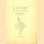 Genève. Textes et prétextes door Bernard Gagnebin