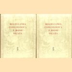 Miscellanea Codicologica F. Masai dicata MCMLXXIX (2 volumes)
P. Cockshaw e.a.
€ 150,00 Miscellanea Codicologica F. Masai dicata MCMLXXIX (2 volumes)
P. Cockshaw e.a.
€ 150,00