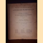 Proben aus Handschriften lateinischer Schriftsteller. 24 Tafeln in Lichtdruck zur ersten Einführung in die Paläographie für Philologen und Historiker
Dr. Franz Steffens
€ 45,00 Proben aus Handschriften lateinischer Schriftsteller. 24 Tafeln in Lichtdruck zur ersten Einführung in die Paläographie für Philologen und Historiker
Dr. Franz Steffens
€ 45,00
