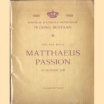 Matthaeus Passion 19-20 maart 1955 - volledige tekst door Johann Sebastian Bach