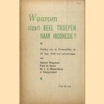 Waarom stuurt Beel troepen naar Indonesië? Verslag van de Kamerzitting op 25 Sept. 1946
Gerben Wagenaar e.a.
€ 12,50 Waarom stuurt Beel troepen naar Indonesië? Verslag van de Kamerzitting op 25 Sept. 1946
Gerben Wagenaar e.a.
€ 12,50