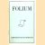 Folium. Librorum vitae deditum - Jaargang I - 1951 - nummer 6 door H.L. Gumbert