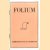 Folium. Librorum vitae deditum - Jaargang II - 1952 - nummer 1/2
H.L. Gumbert
€ 5,00
