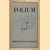 Folium. Librorum vitae deditum - Jaargang III - 1953 - nummer 3/4 door H.L. Gumbert