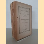 Handelingen en mededeelingen van de Maatschappij der Nederlandsche Letterkunde te Leiden (4 delen) door diverse auteurs