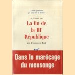 La fin de la IIIe République
Emmanuel Berl
€ 9,00 La fin de la IIIe République
Emmanuel Berl
€ 9,00