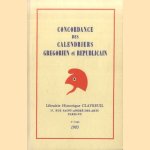Concordance des Calendriers grégorien et républicain
Albert Soboul
€ 6,00 Concordance des Calendriers grégorien et républicain
Albert Soboul
€ 6,00