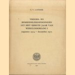 Vredes- en bemiddelingspogingen uit het eerste jaar van Wereldoorlog I. Augustus 1914 - december 1915
C.V. Lafeber
€ 8,00