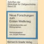 Neue Forschungen zum Ersten Weltkrieg. Literaturberichte und Bibliographien von 30 Mitgliedstaaten der "Commission Internationale d'Histoire Militaire Comparée"
Jürgen Rohwer
€ 15,00