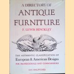 Directory of Antique Furniture. The Authentic Classification of European and American Designs. For professionals and connoisseurs
F. Lewis Hinckley
€ 10,00
