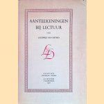 Aanteekeningen bij lectuur
Lodewijk van Deyssel
€ 10,00 Aanteekeningen bij lectuur
Lodewijk van Deyssel
€ 10,00