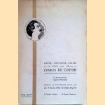 Moeurs, croyances, usages de nos aieux dans l'oeuvre de Charles de Coster. Uilenspiegel: Légendes Flamandes door Various