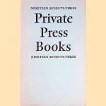 Private Press Books: Nineteen Seventy-three
Roderick - a.o. Cave
€ 8,00 Private Press Books: Nineteen Seventy-three
Roderick - a.o. Cave
€ 8,00