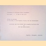 Conference of European Grand Commanders - The Hague - 12 and 13 May 1972
Willem B.I. Hofman
€ 15,00 Conference of European Grand Commanders - The Hague - 12 and 13 May 1972
Willem B.I. Hofman
€ 15,00