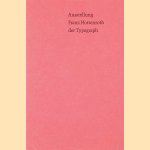 Ausstellung Franz Hottenroth der Typograph: Arbeiten aus den über 50jährigen Schaffen eines Münchner Typographen
Georg - and others Trump
€ 9,00 Ausstellung Franz Hottenroth der Typograph: Arbeiten aus den über 50jährigen Schaffen eines Münchner Typographen
Georg - and others Trump
€ 9,00