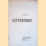 Voorlopige letterproef
diverse auteurs
€ 6,00 Voorlopige letterproef
diverse auteurs
€ 6,00