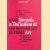 Towards a Definition of Art: on Arguments and Philosophies by Artists and Critics / Naar een definitie van kunst: over argumenteren en filosofieën door kunstenaars en critici door Dan Knaän