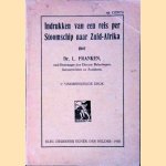 Indrukken van een reis per stoomschip nar Zuid-Afrika
Dr. L Franken
€ 6,00 Indrukken van een reis per stoomschip nar Zuid-Afrika
Dr. L Franken
€ 6,00