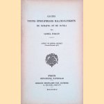 Quatre textes épigraphiques Malayo-Sanskrits du Sumatra et de Banka
Gabriel Ferrand
€ 15,00 Quatre textes épigraphiques Malayo-Sanskrits du Sumatra et de Banka
Gabriel Ferrand
€ 15,00