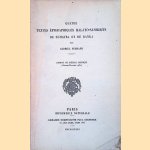 Quatre textes épigraphiques Malayo-Sanskrits du Sumatra et de Banka
Gabriel Ferrand
€ 10,00 Quatre textes épigraphiques Malayo-Sanskrits du Sumatra et de Banka
Gabriel Ferrand
€ 10,00