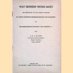 Wat iedereen weten moet met betrekking tot het verband tusschen de "Groot Aziatische Gemeenschappelijke Welvaartsleer" en het extremistische standpunt van Soekarno c.s.
D.W.N. Boer
€ 15,00 Wat iedereen weten moet met betrekking tot het verband tusschen de "Groot Aziatische Gemeenschappelijke Welvaartsleer" en het extremistische standpunt van Soekarno c.s.
D.W.N. Boer
€ 15,00