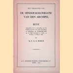 Het vraagstuk van de Hindoe-Kolonisatie van den Archipel: rede
Dr F.D.K. Bosch
€ 8,00 Het vraagstuk van de Hindoe-Kolonisatie van den Archipel: rede
Dr F.D.K. Bosch
€ 8,00