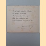 Lucidité: poëme *SIGNED* door M. de Wary
