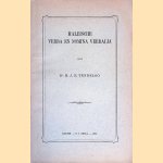 Maleische verba en nomina verbalia
Dr. H.J.E. Tendeloo
€ 15,00 Maleische verba en nomina verbalia
Dr. H.J.E. Tendeloo
€ 15,00