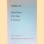 Grafiek van Gene Davis, R.B. Kitaj en E. Paolozzi door Museum Boymans-Van Beuningen